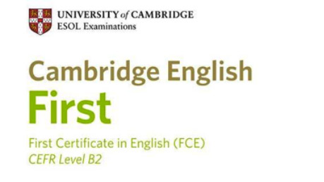 Cambridge English First / First  for schools